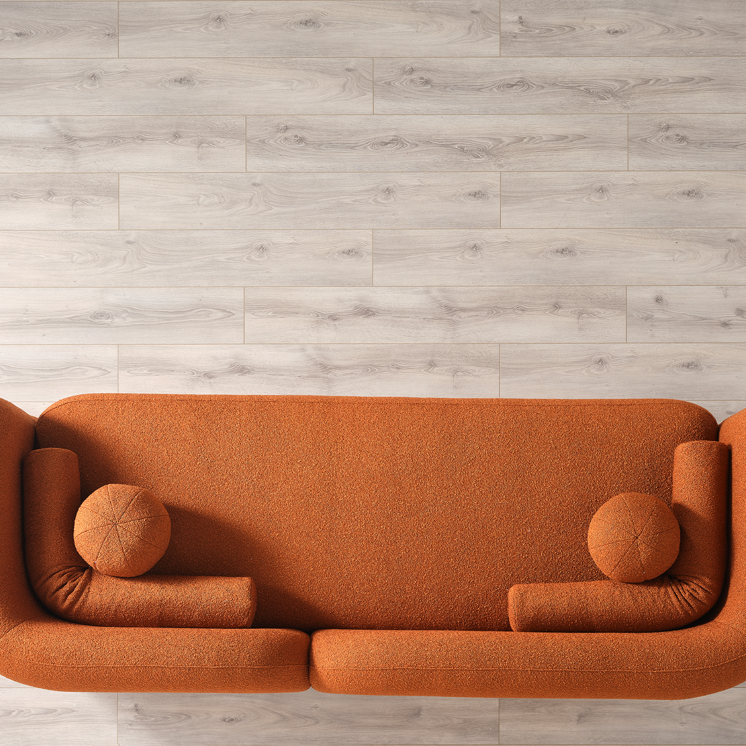 Bodrum Üçlü Kanepe - Kiremit