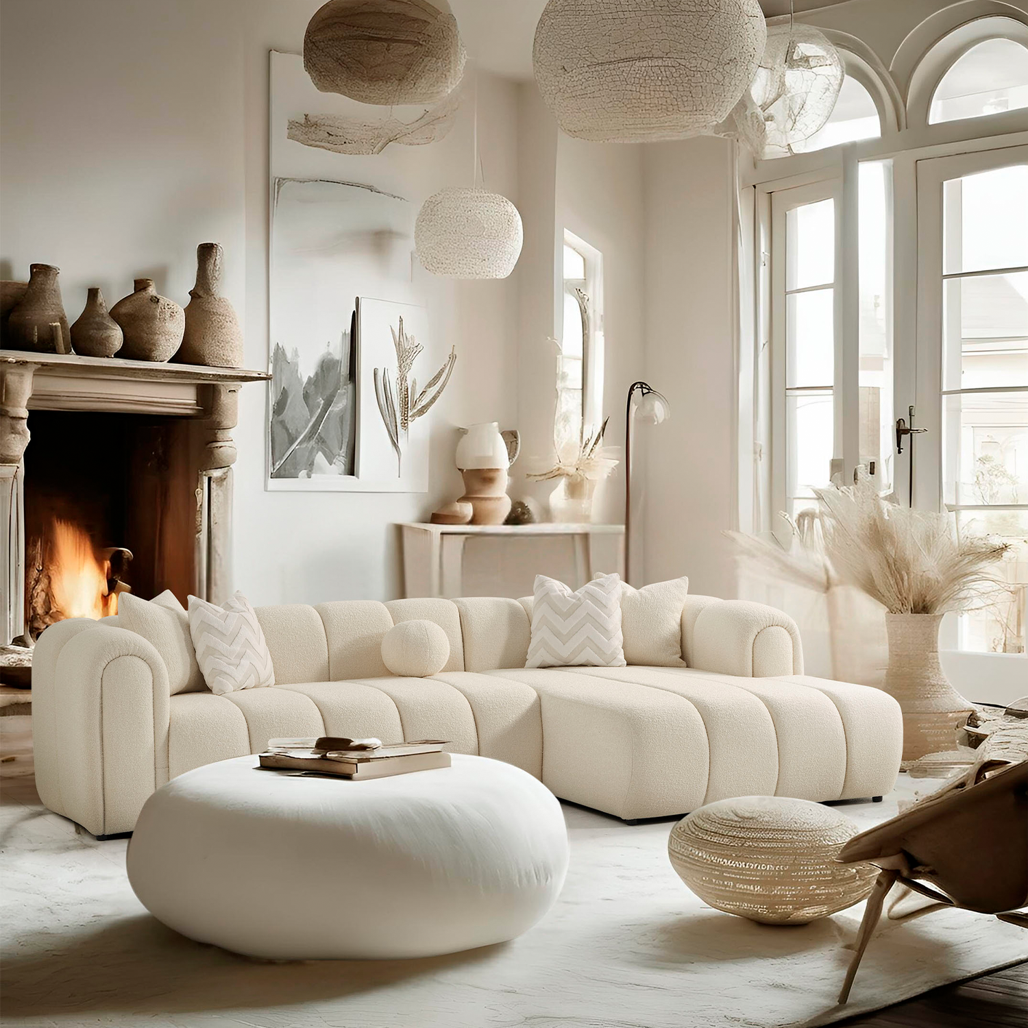 London Köşe Takımı - Bej