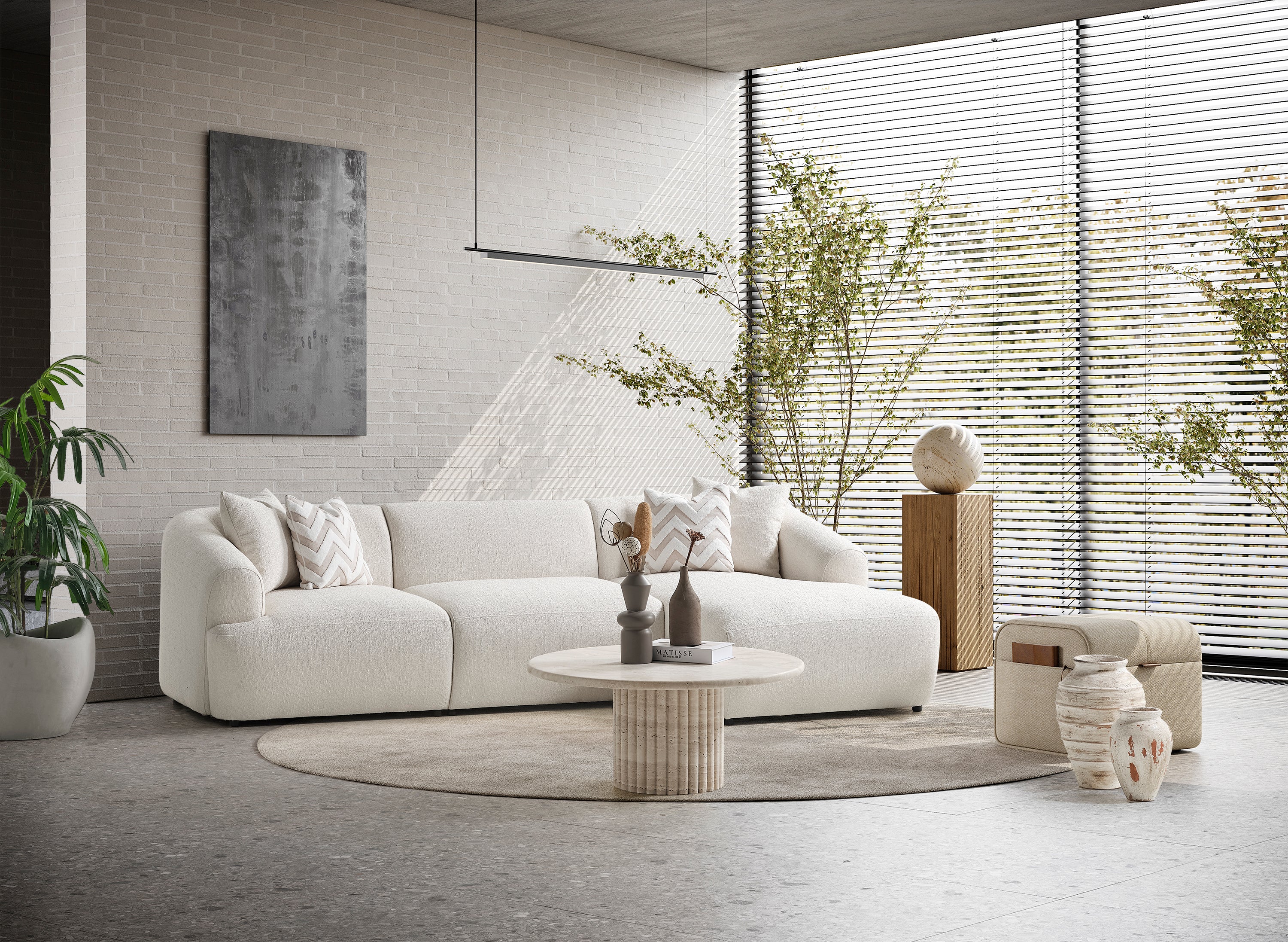 Porto Köşe Takımı - Krem