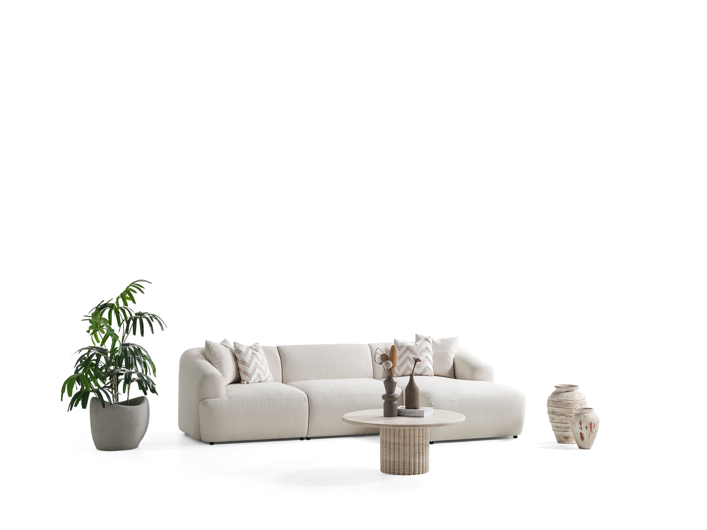 Porto Köşe Takımı - Krem