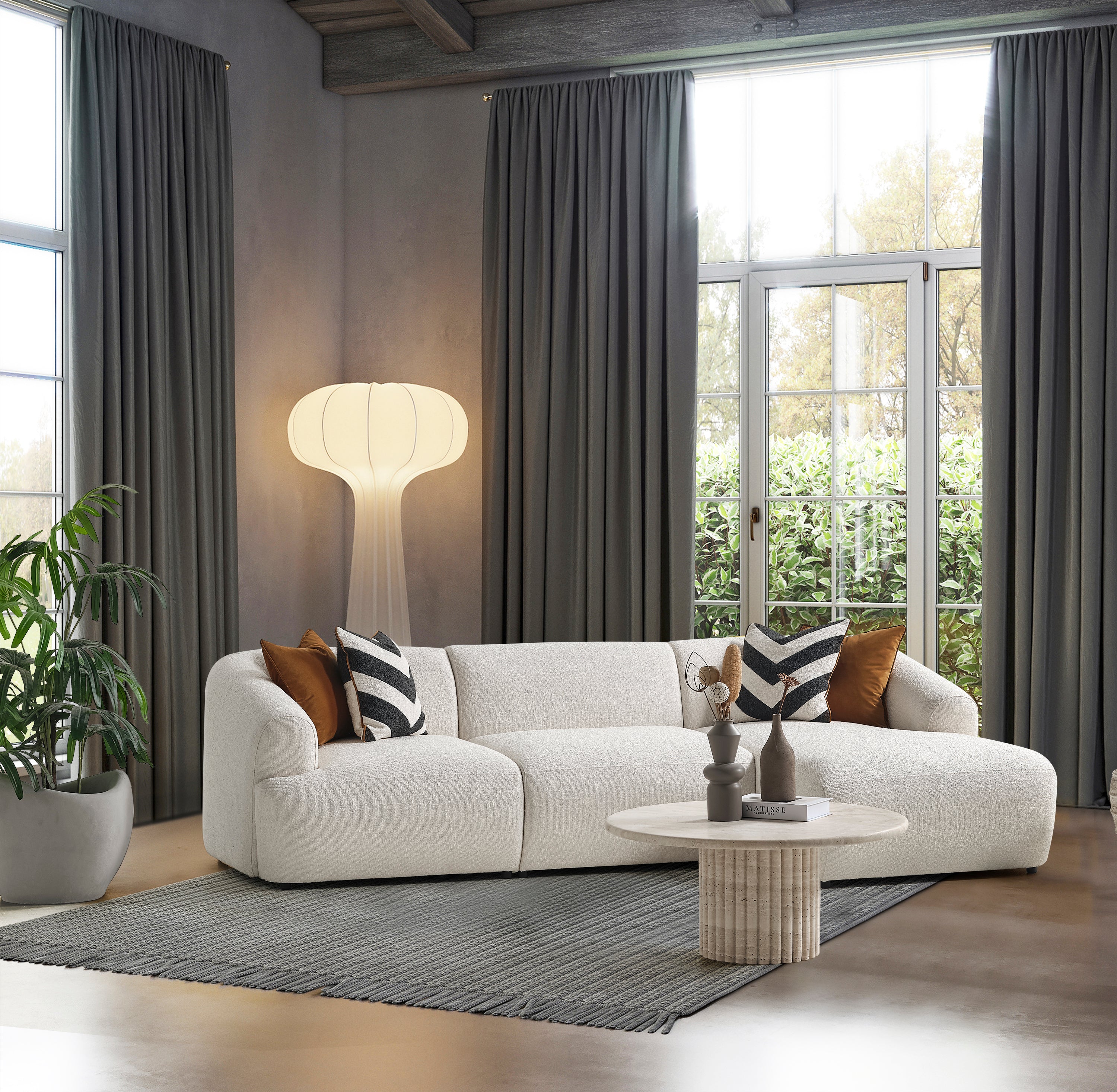 Porto Köşe Takımı - Krem