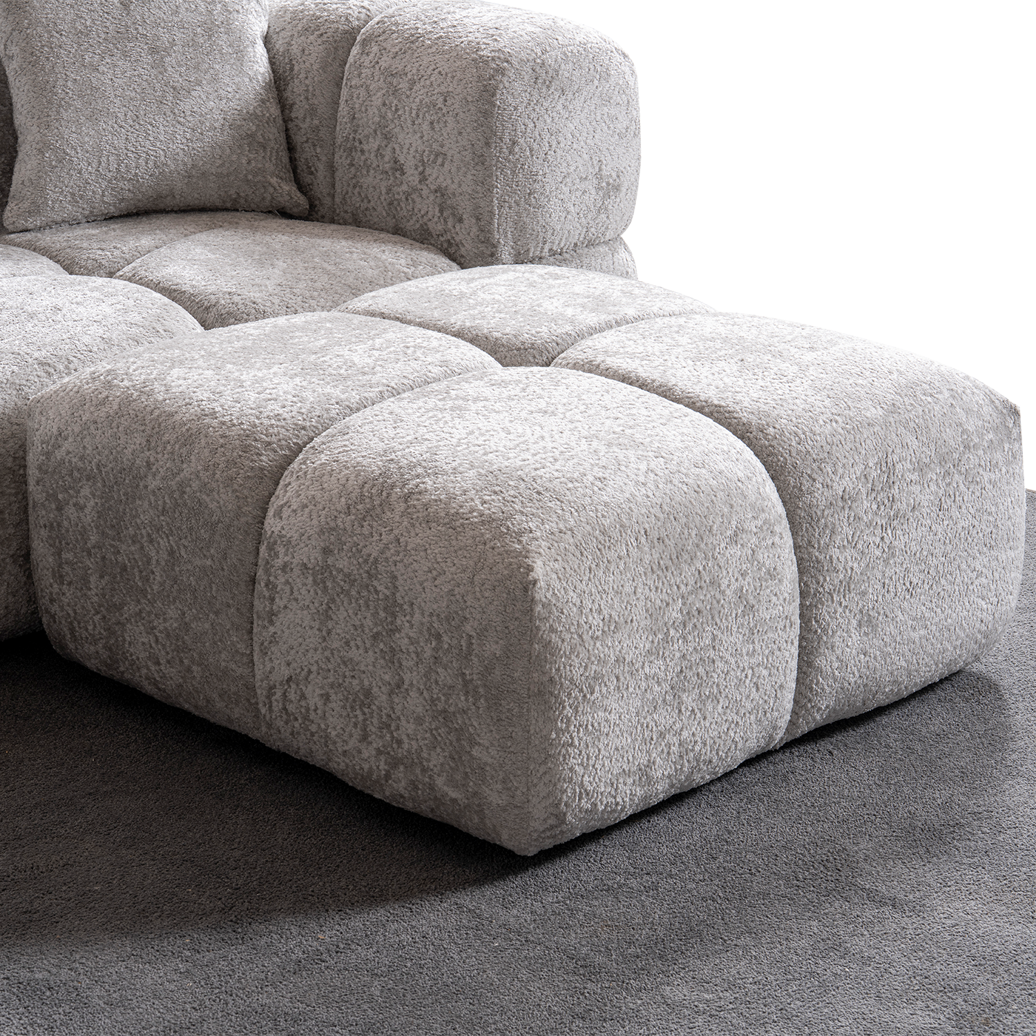 Roma Üçlü Kanepe + Puf