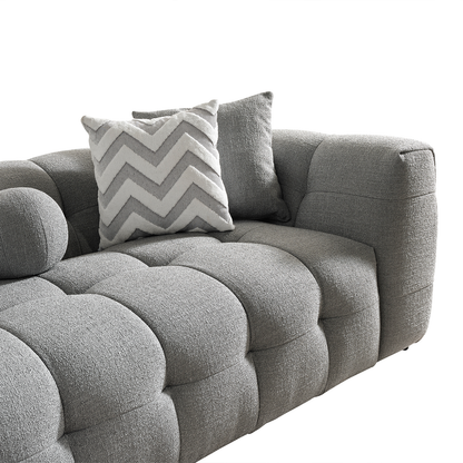 Amsterdam Üçlü Kanepe - Gri