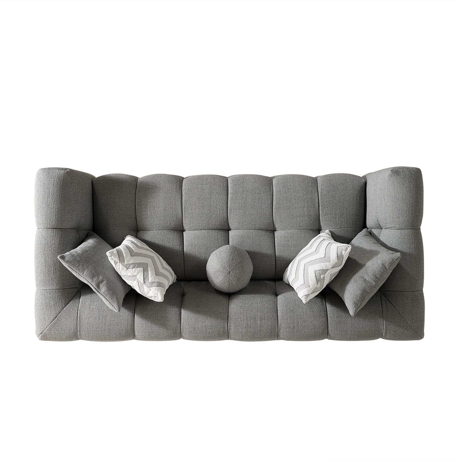 Amsterdam Üçlü Kanepe - Gri