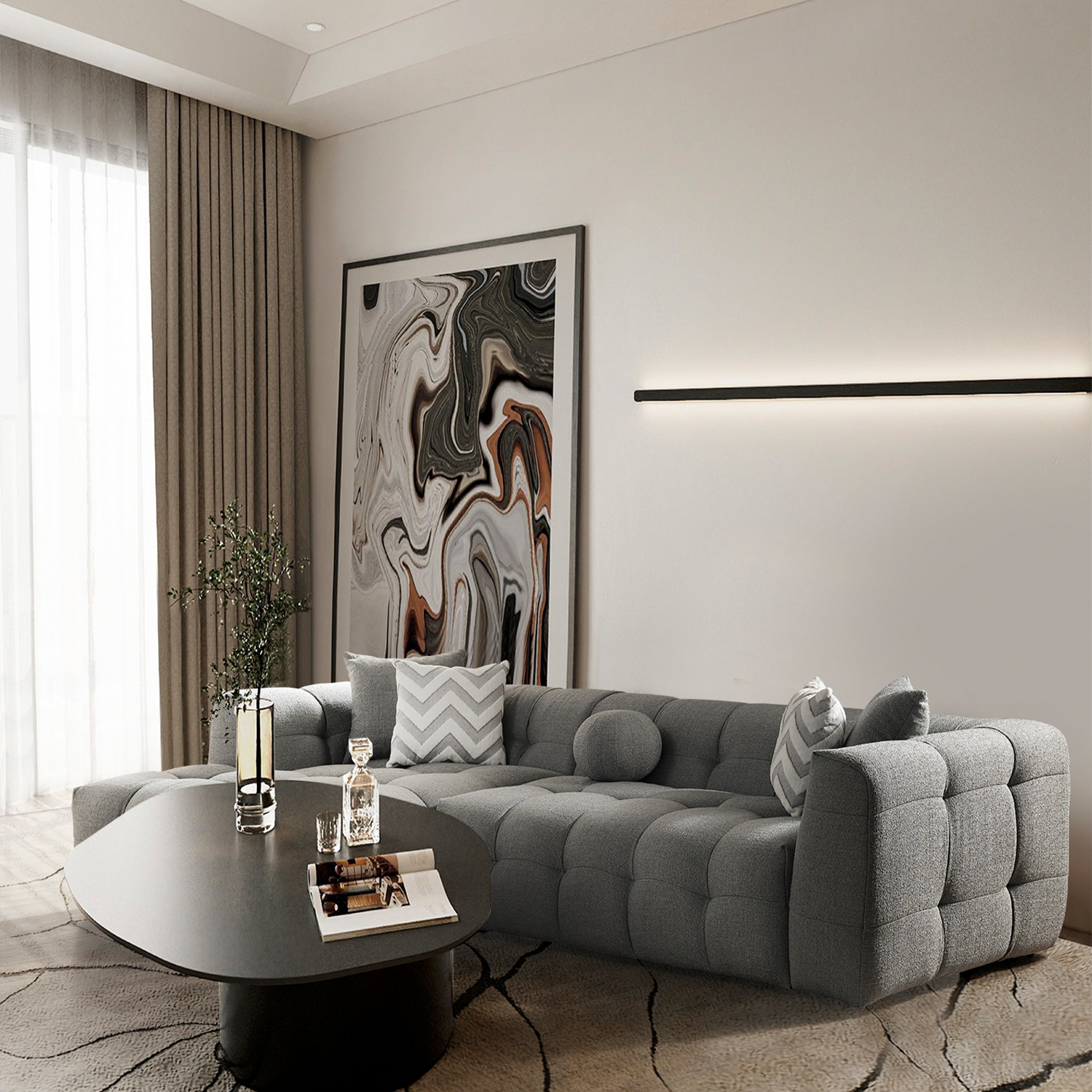 Amsterdam Köşe Takımı - Gri