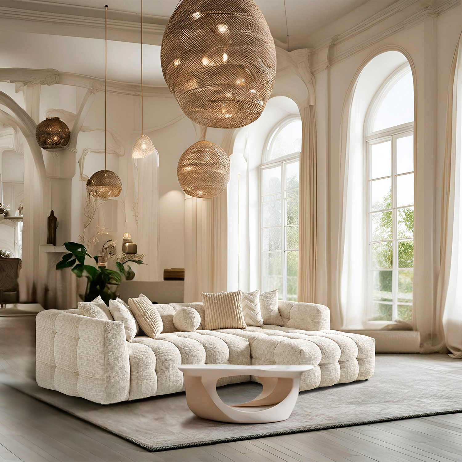 Amsterdam Köşe Takımı - Krem