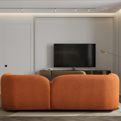 Bodrum Üçlü Kanepe - Kiremit