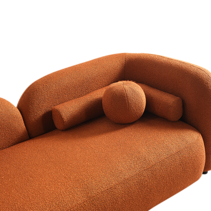 Bodrum Üçlü Kanepe - Kiremit