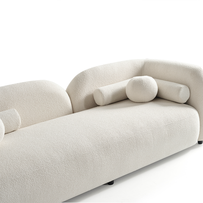 Bodrum Üçlü Kanepe - Krem