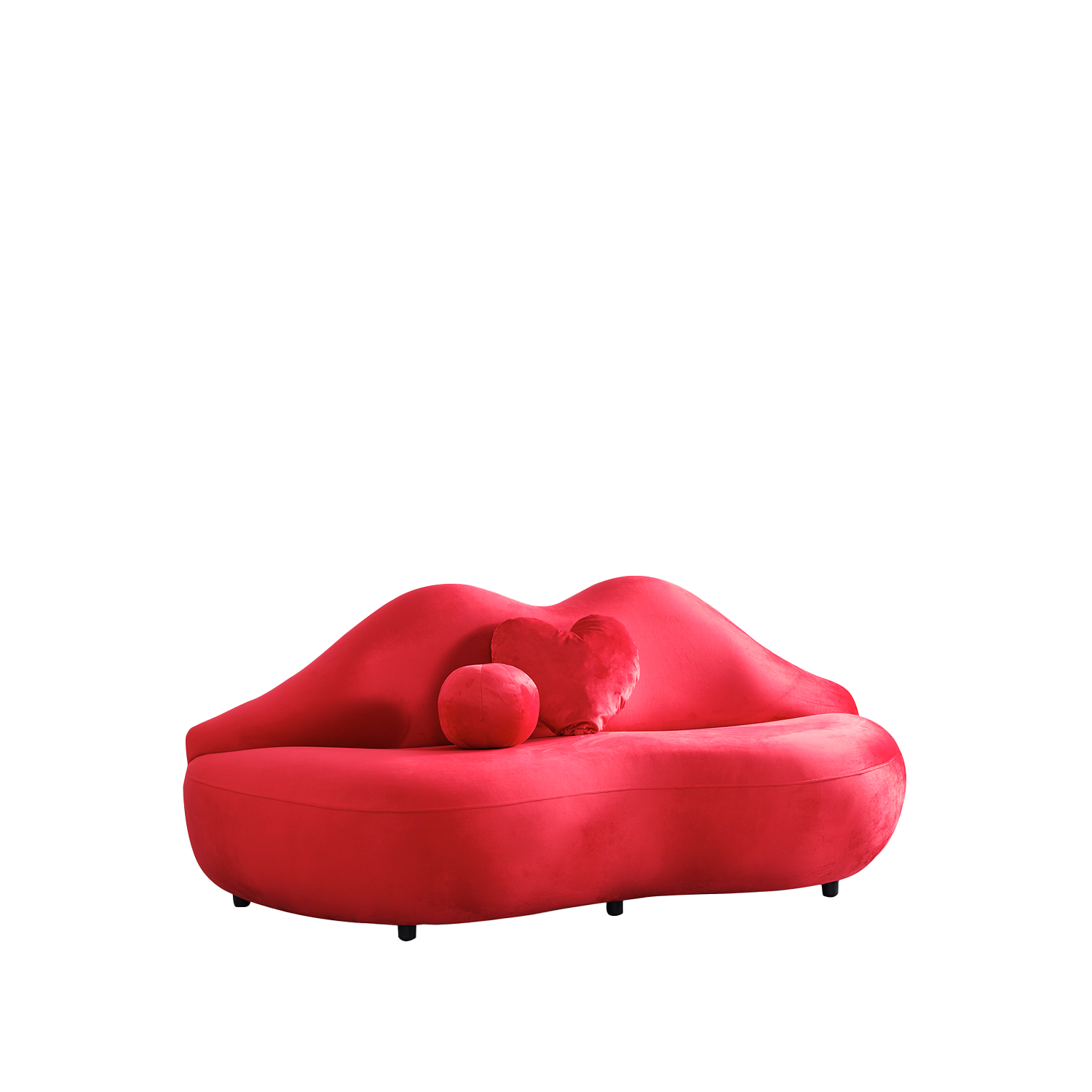 LIP Konsept Kanepe - Kırmızı