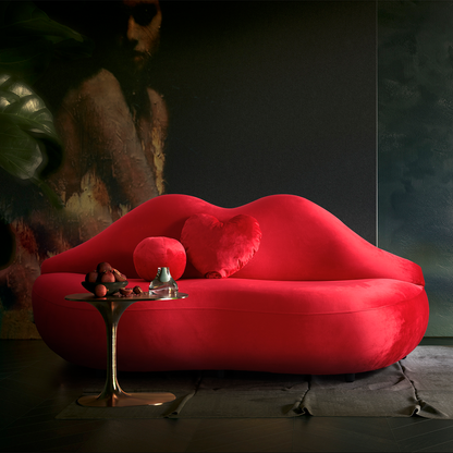 LIP Konsept Kanepe - Kırmızı