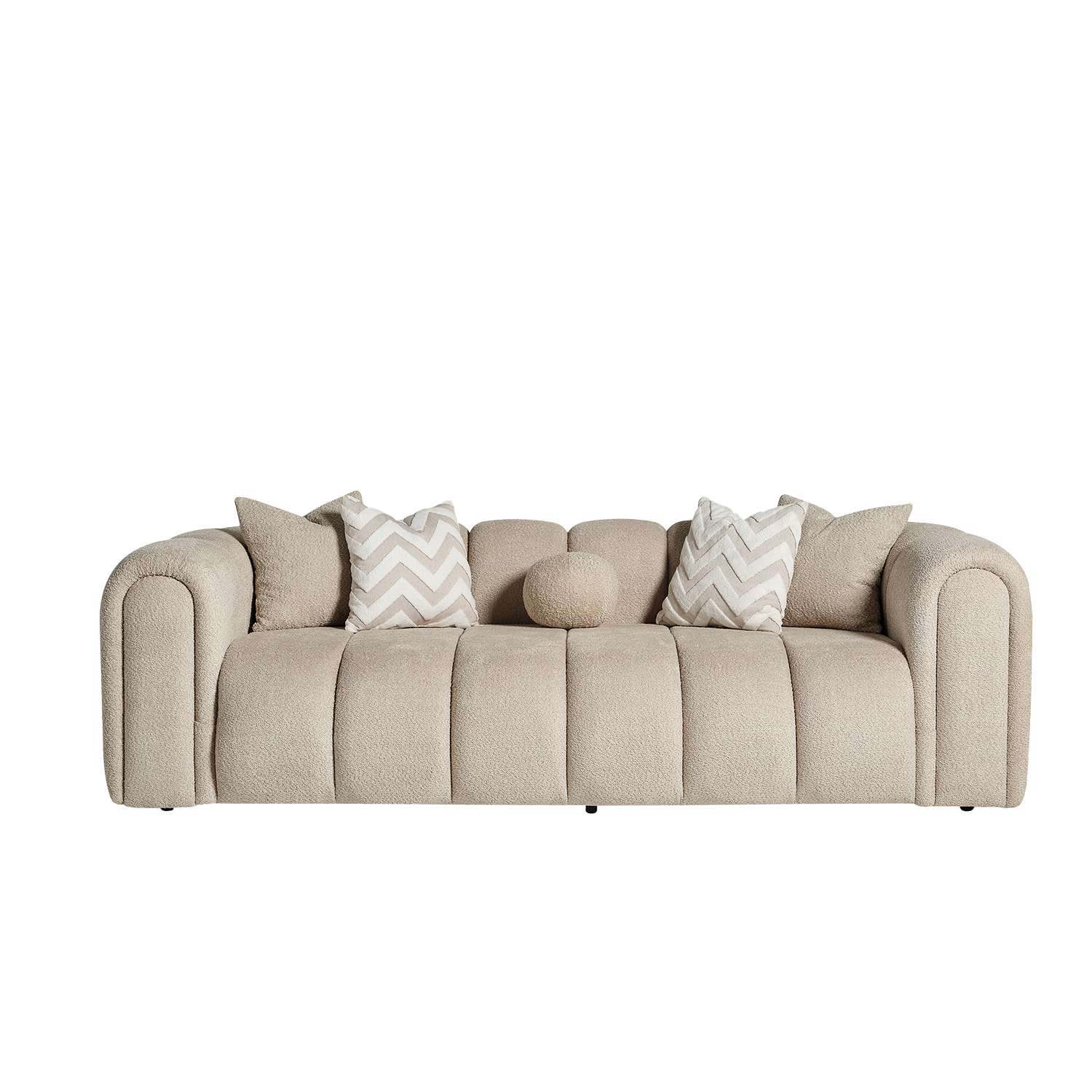 London Üçlü Kanepe - Vizon