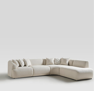 Porto Geniş Köşe Takımı - Krem